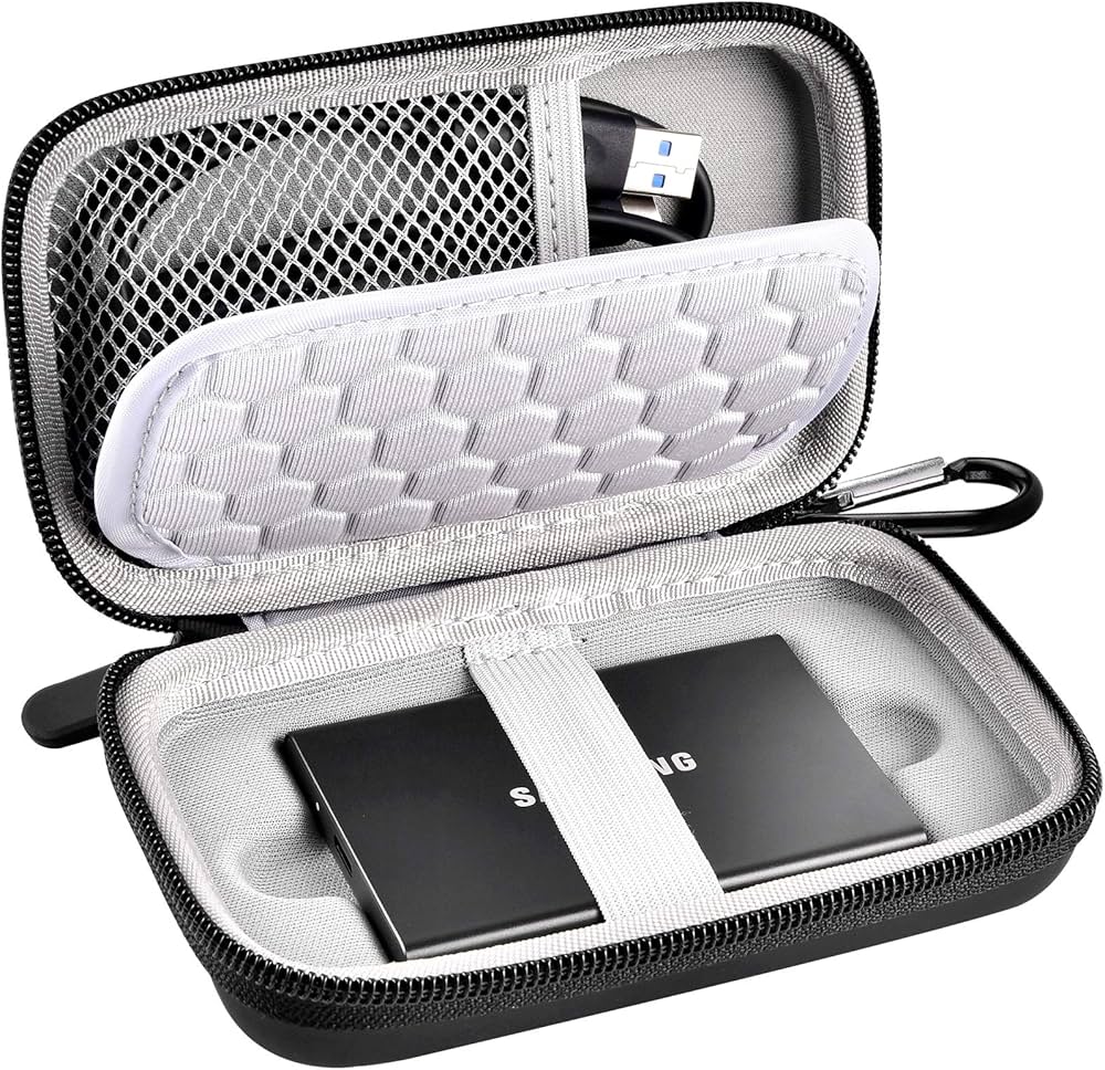 Amazon.com: Case Compatible with Samsung T7/ T7 Touch Portable SSD Amazon.com: Case Compatible with Samsung T7/ T7 Touch Portable SSD